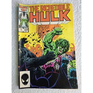 The Incredible Hulk #329 Marvel Comic Book 1986 25th Anniversary